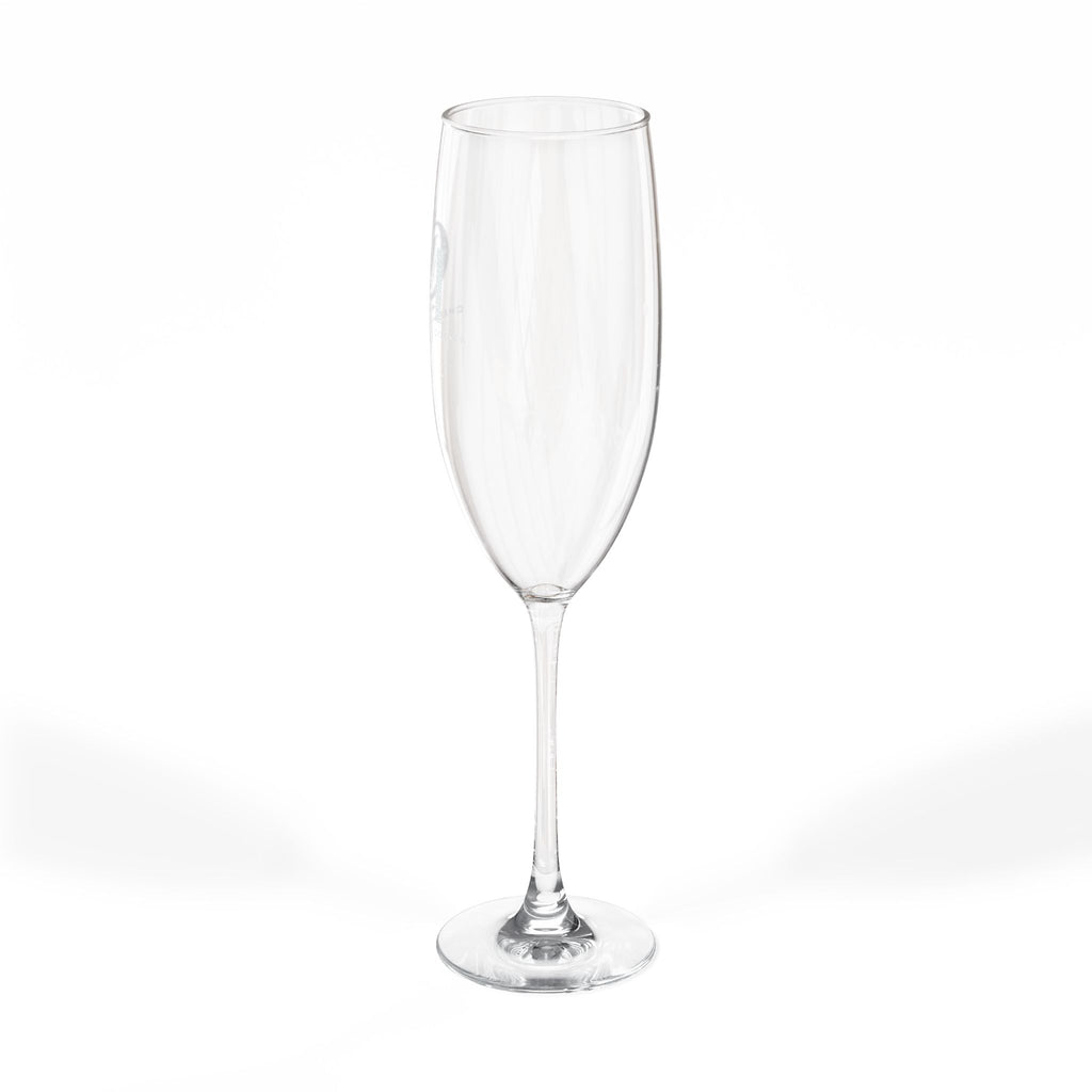 Wine Glasses - Celebrity Chef Maurice Exquisite Engraved Champagne Glass, 8oz