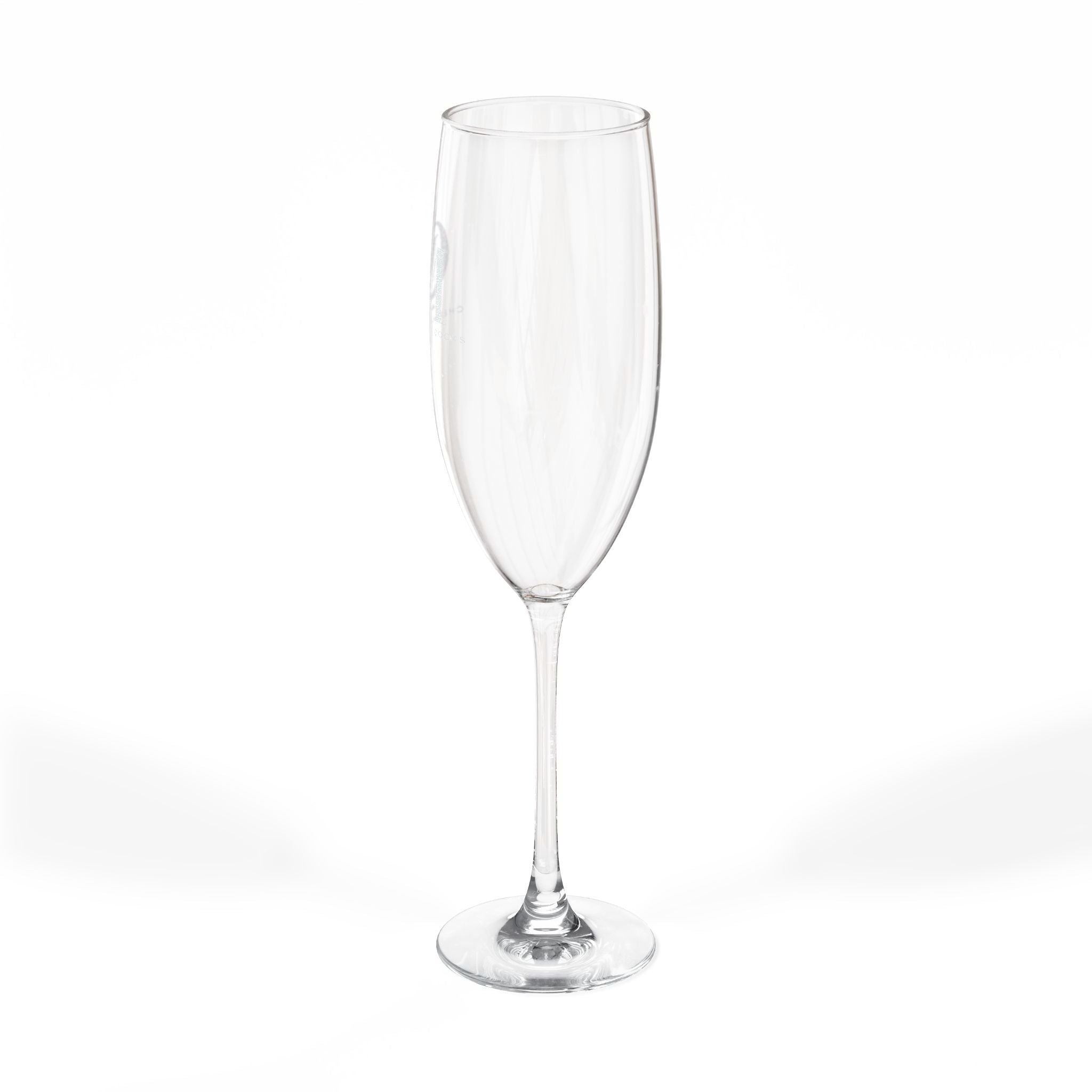 Wine Glasses - Celebrity Chef Maurice Exquisite Engraved Champagne Glass, 8oz
