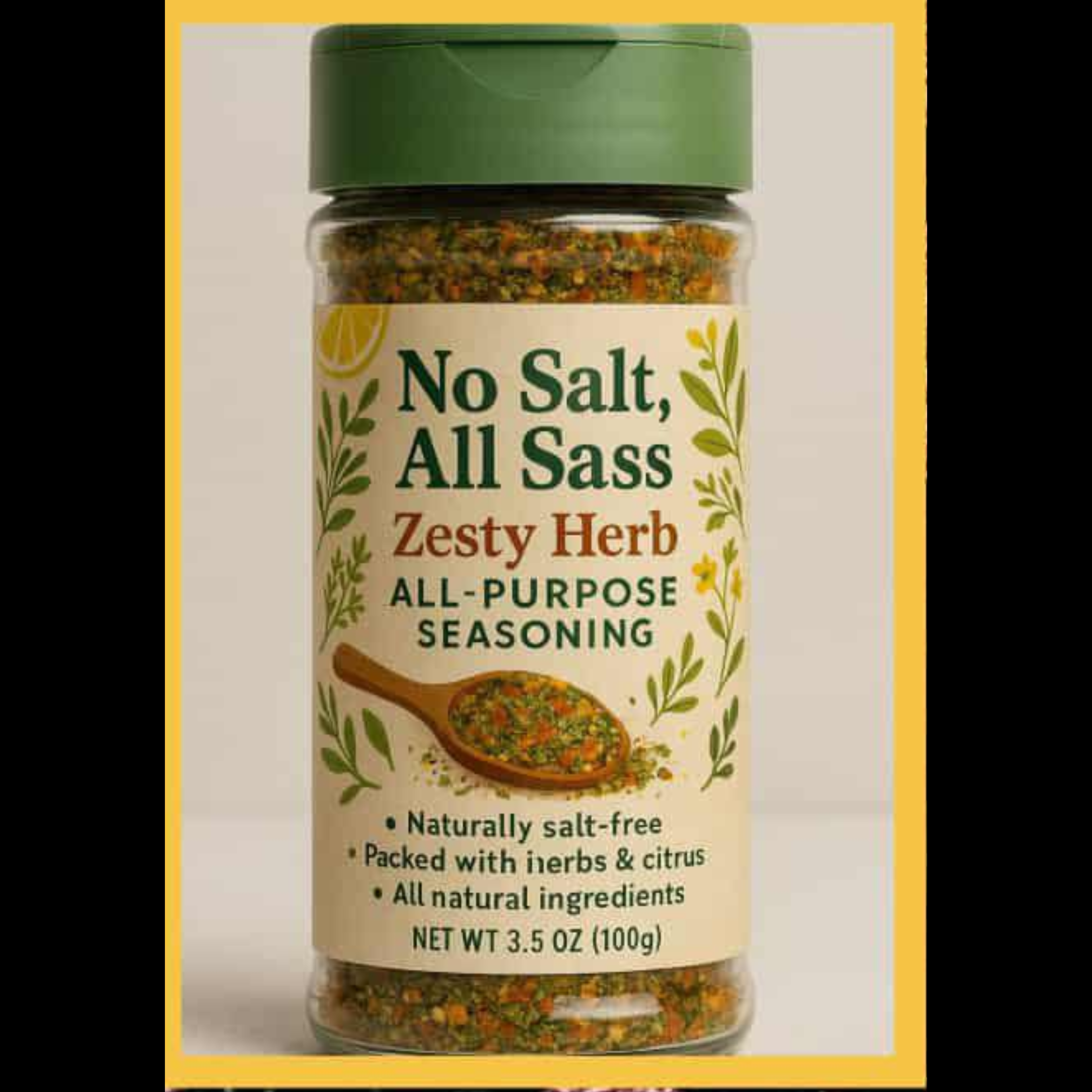 🌿✨ Chef Mo’s Zesty Herb All-Purpose Seasoning – Turn Up the Taste!